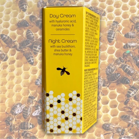 Trader Joe's 𝐋𝐢𝐦𝐢𝐭𝐞𝐝-𝐞𝐝𝐢𝐭𝐢𝐨𝐧 Honey Hydration Day & Night Cream Duo - Picture 2 of 8